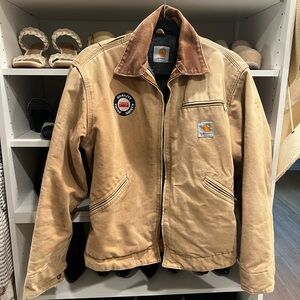 Carhartt Men's Beige and Brown Field Jacket